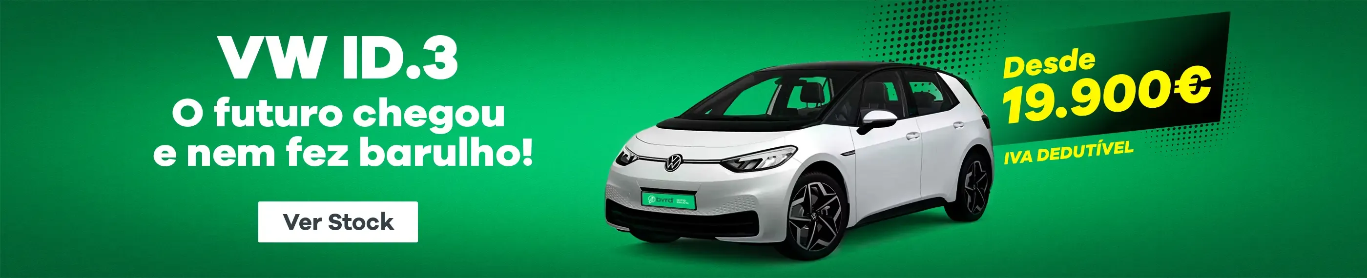 Volkswagen ID3 na Byrd ao melhor preço